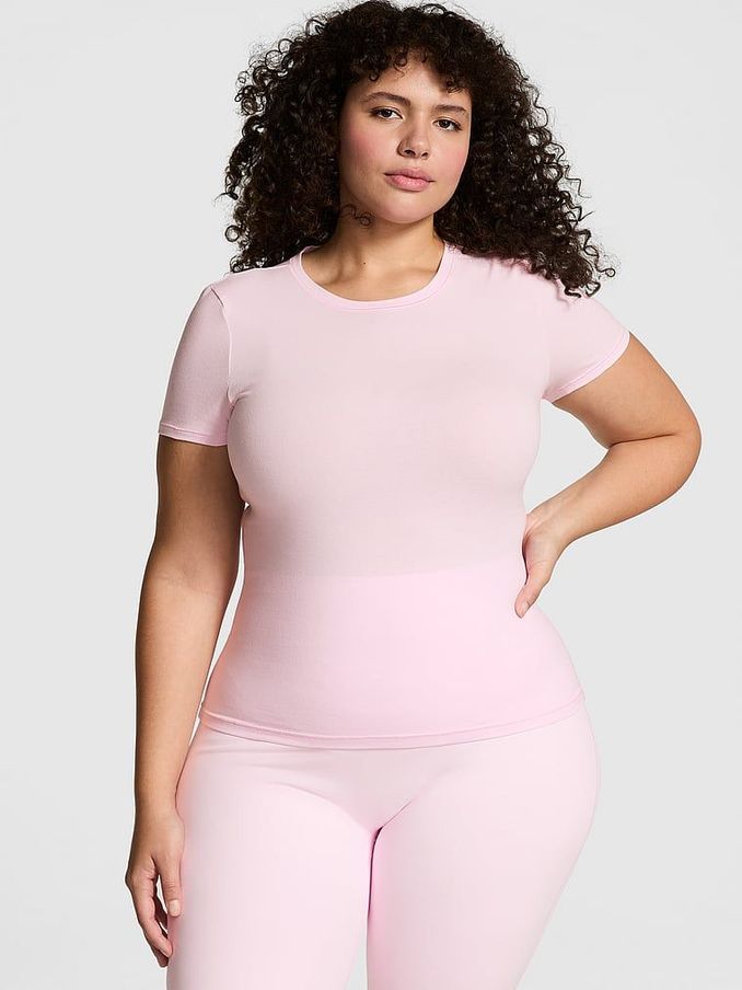 Pink Tulip Cotton T-Shirt (E43469) | €29
