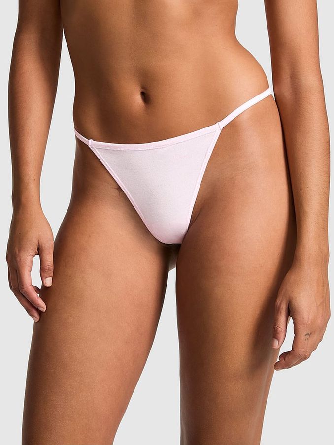 Pink Tulip Cotton G String Knickers (E43499) | €10.50