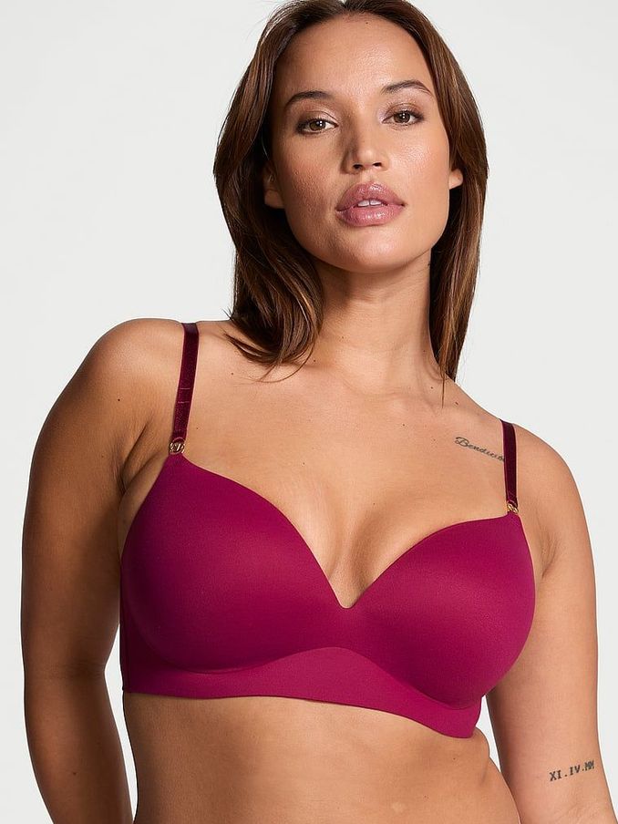 Campari Red Non Wired Push Up Bra (E44048) | €45