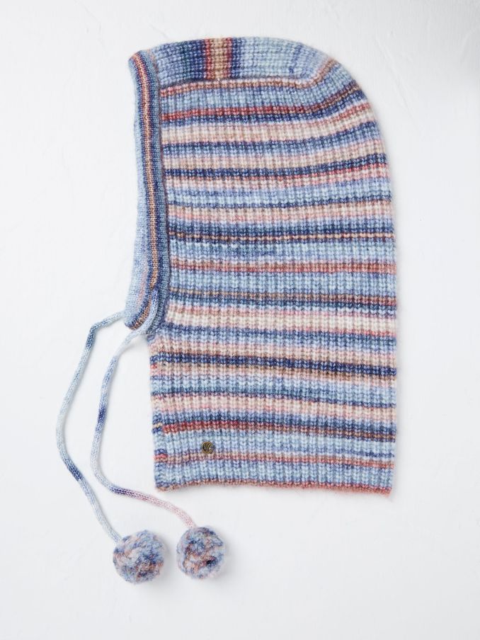 Navy Space Dye Hood (E46312) | $23