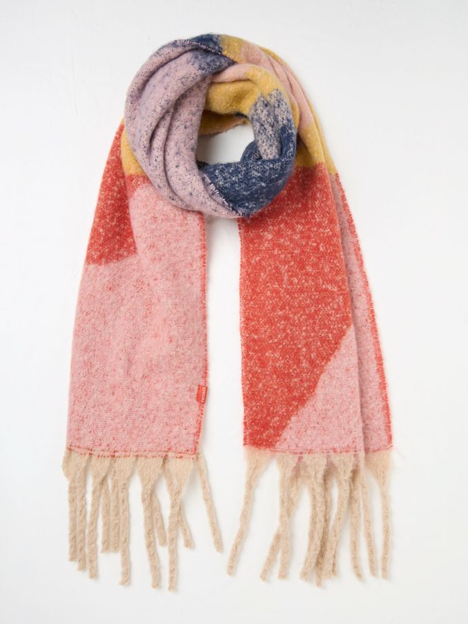 Multi Abstract Pattern Scarf (E46423) | $27