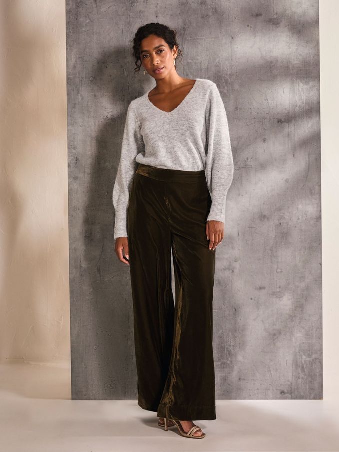 Grey Cressida Knit Jumper (E46468) | €39