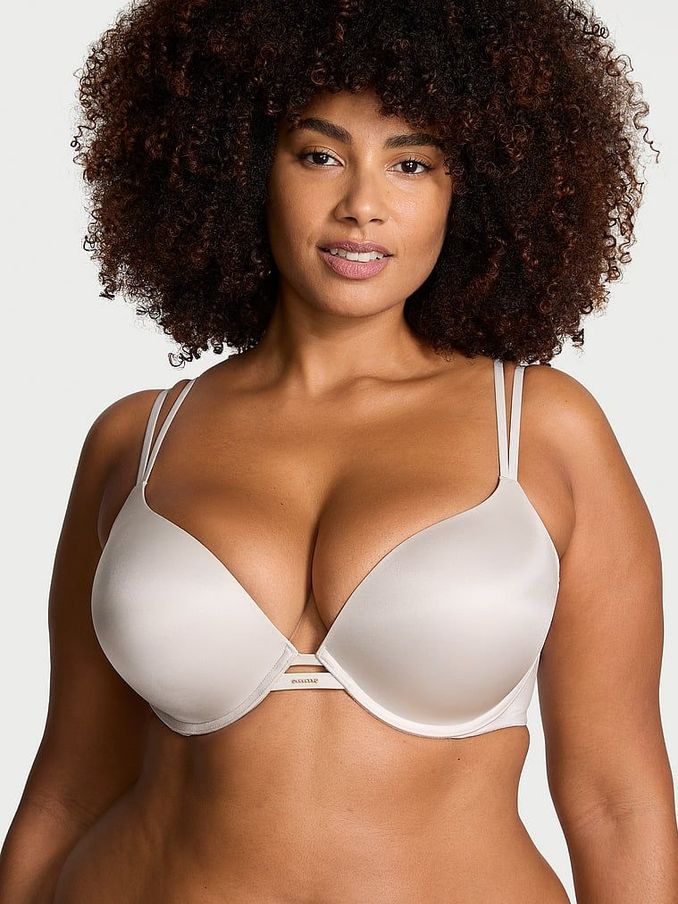 Delfin Grey Push Up Bra (E46487) | €20