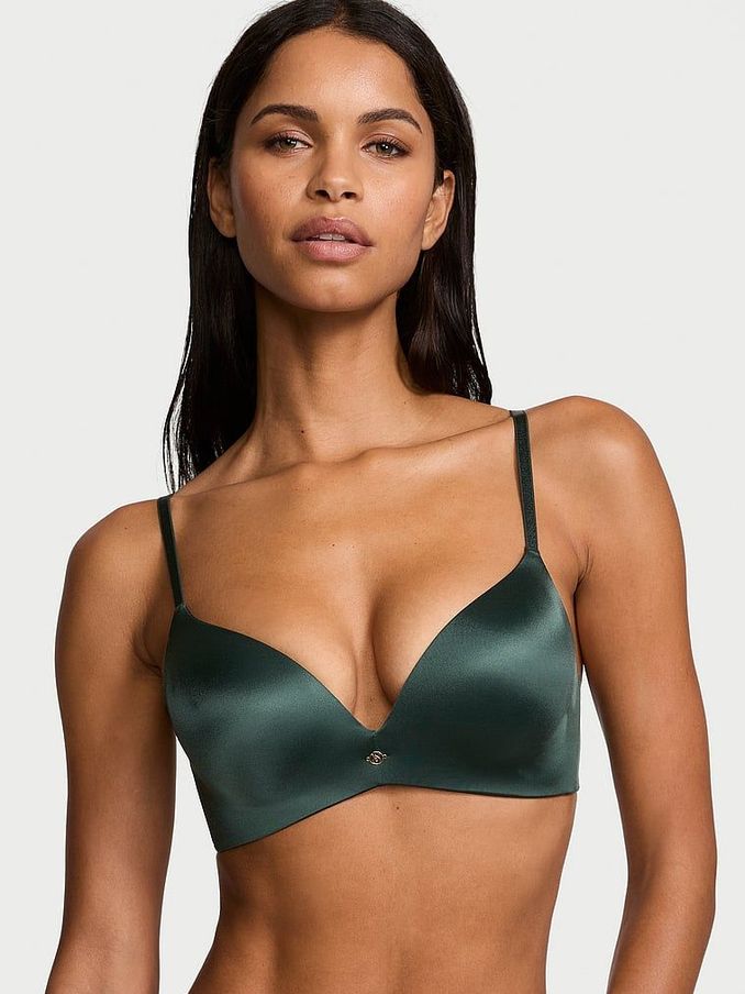 Botanical Green So Obsessed Non Wired Push Up Bra (E46500) | €20