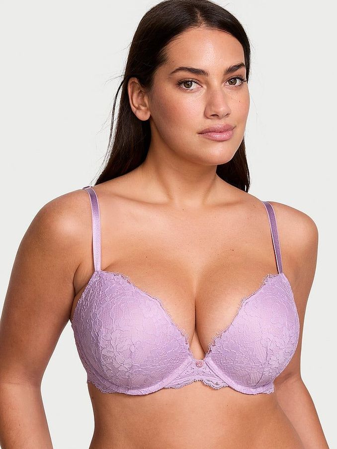 Lilac Purple Push Up Bra (E46515) | €56