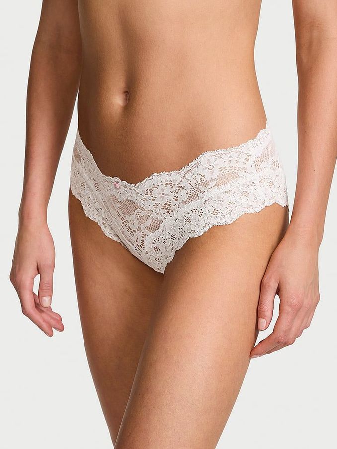 Coconut White Hipster Lace Knickers (E46595) | €15.50