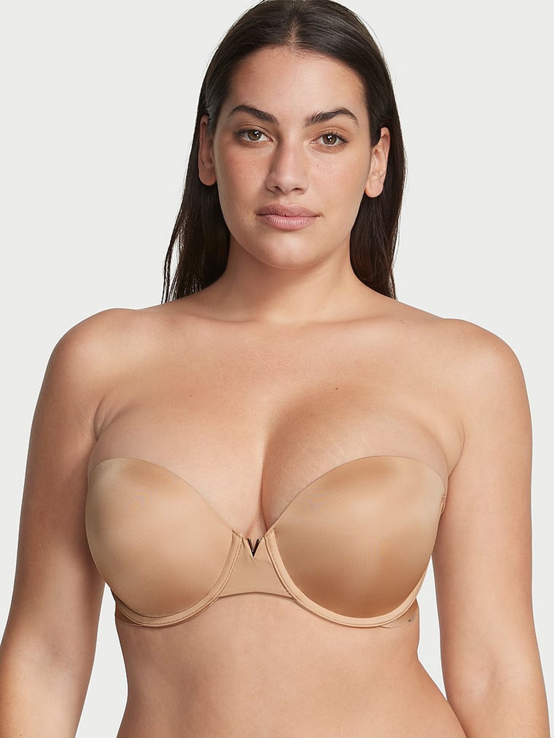 Praline Nude Strapless Push Up Strapless Bra (E49524) | €52