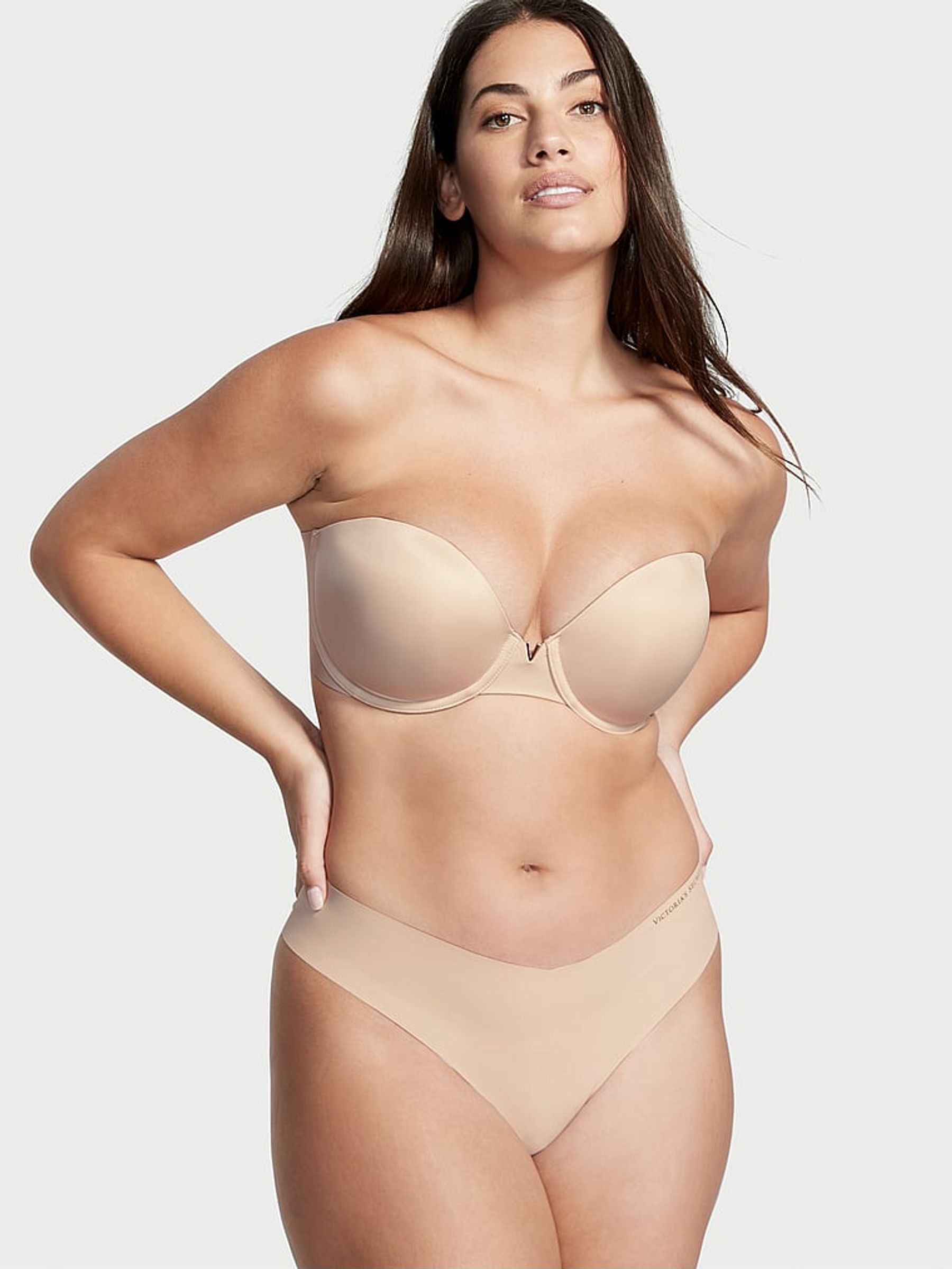 Marzipan Nude Strapless Push Up Strapless Bra (E49525) | €52