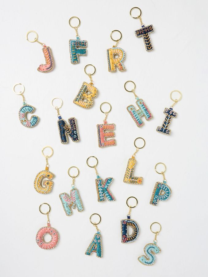 Multicolour Alphabet Keyring (E50034) | €9.50