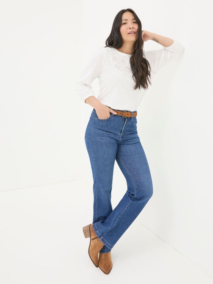 Penny White Top (E50090) | $36
