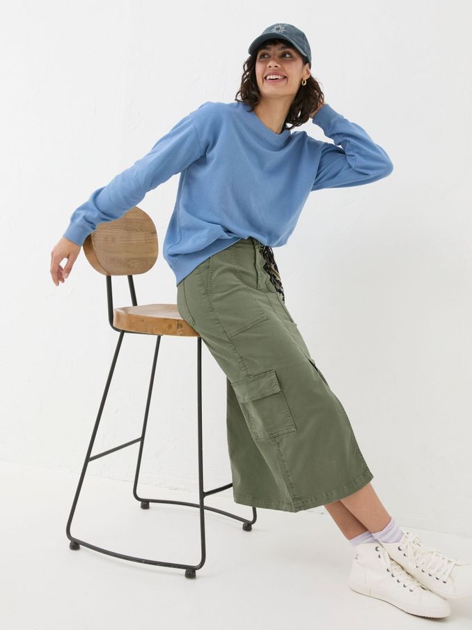 Georgia Blue Cobalt Crew Sweatshirt (E50129) | €52