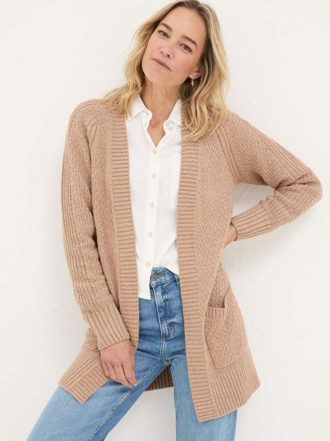 Hannah Natural Cardigan (E50169) | €42