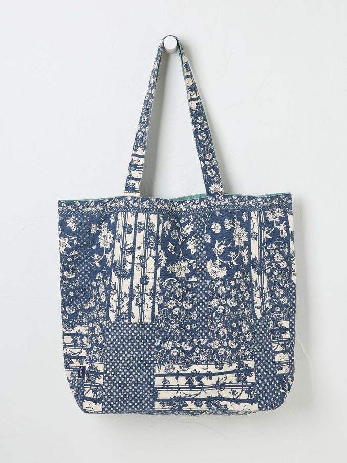 Navy Blue Reversible Tote Bag (E50208) | €13