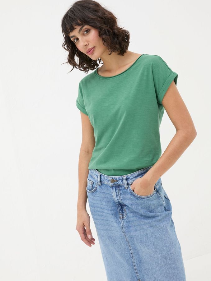 Ivy Organic Cotton Green T-Shirt (E50283) | €19