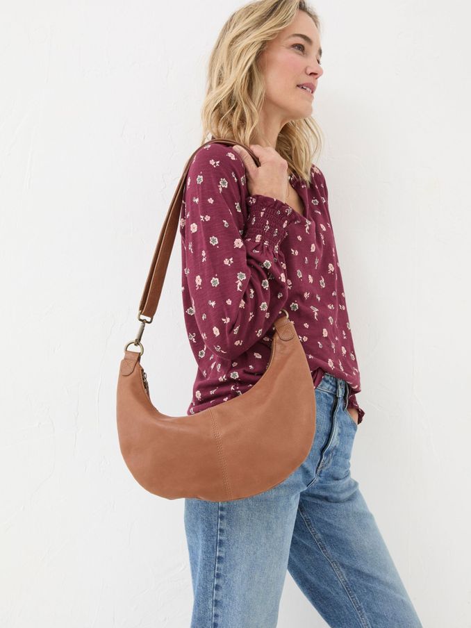 Harlow Brown Sling Bag (E50294) | €44