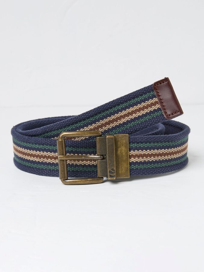 Blue Reversible Webbing Belt (E50400) | $34