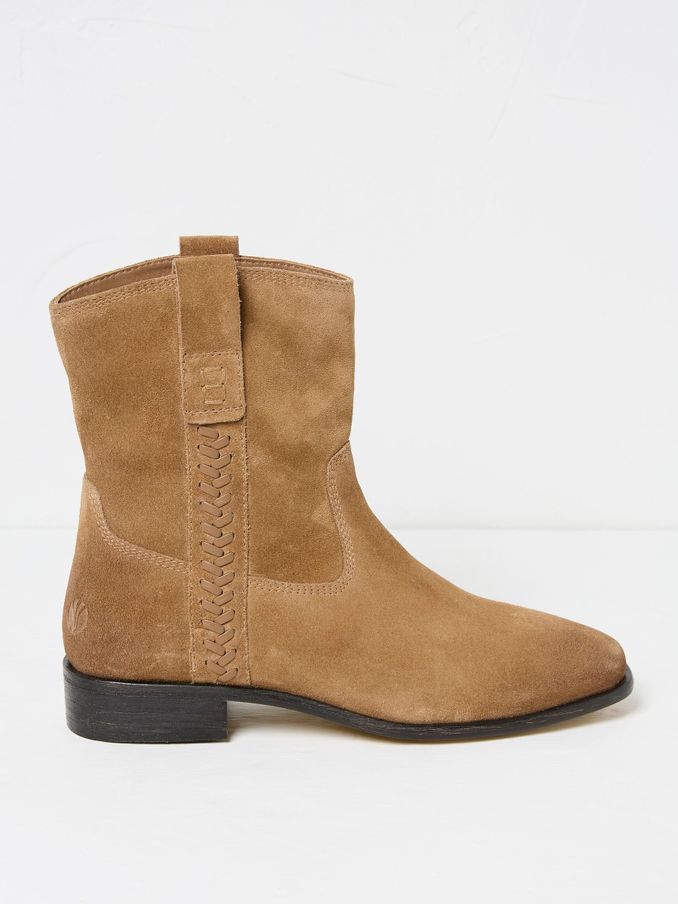 Adelaide Brown Western Boots (E50448) | €50