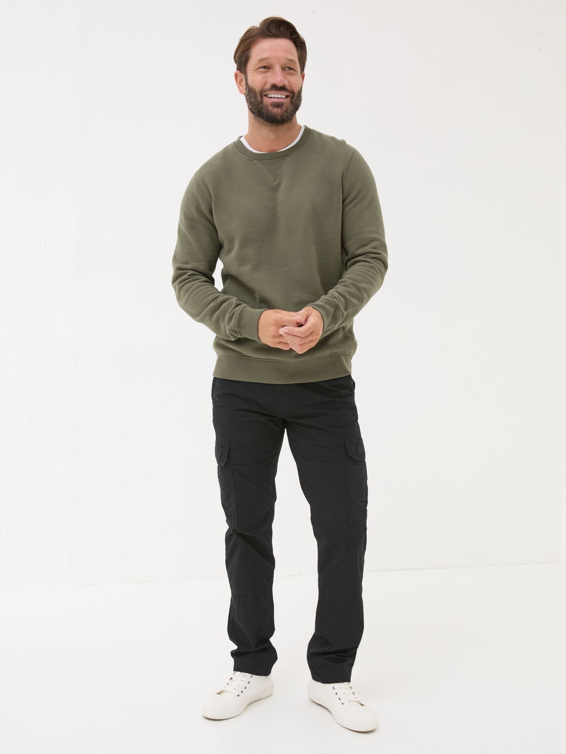 Breakyard Black Cargo Trousers (E50527) | $92