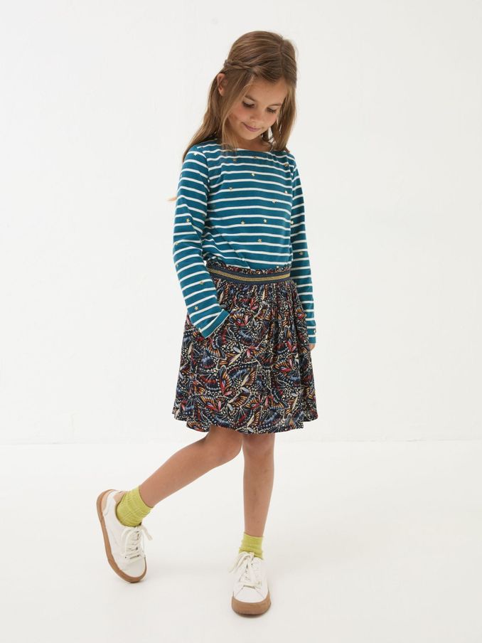 Multi Butterfly Print Skirt (E50607) | €15