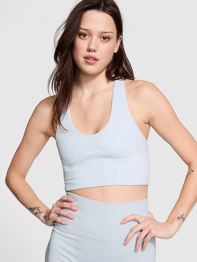 Hydrangea Blue Shine Sports Bra (E51868) | €33