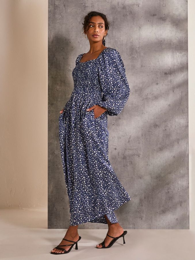 Lola Blue Mark Maker Midi Dress (E52039) | $69