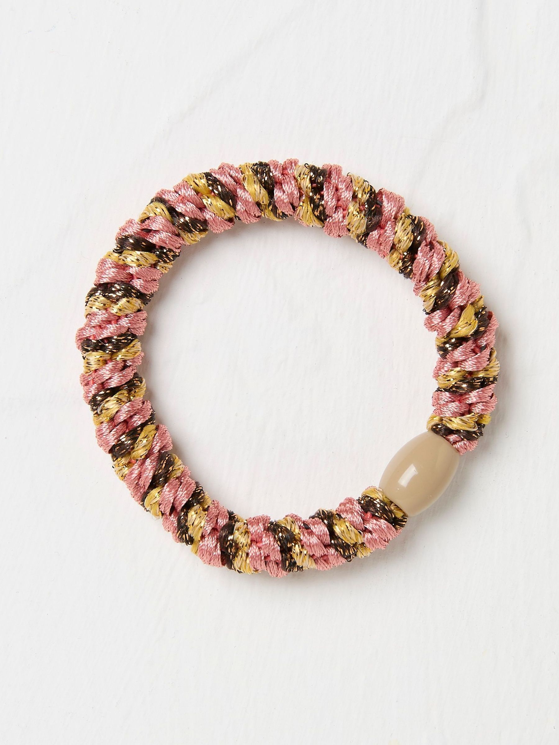 Pink Twist Hair Tie (E52066) | $6