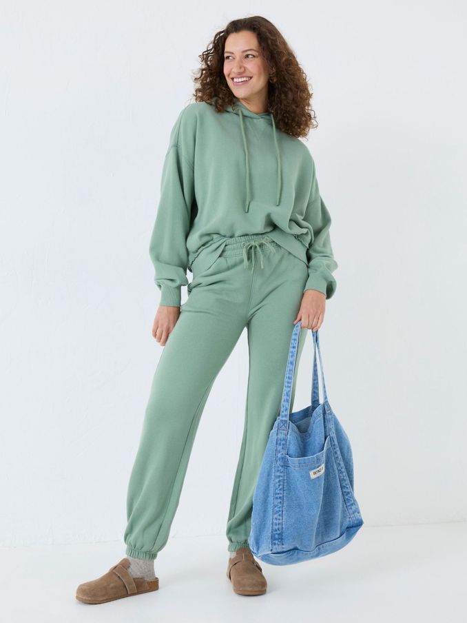 Green 100% Cotton Lexi Hoodie (E52096) | €34