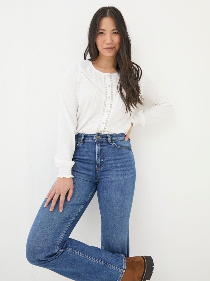 Wren White Top (E52115) | €31