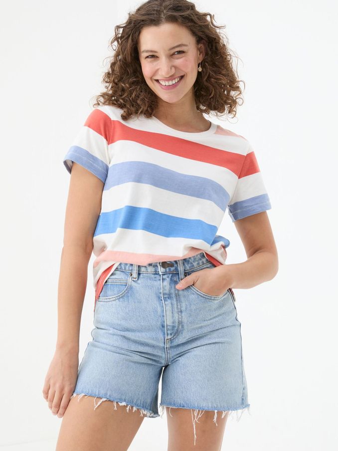 Blue - Stripe T-shirt