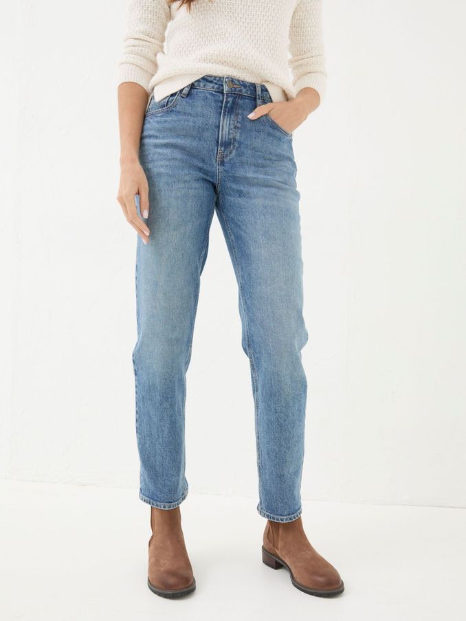 Ludlow Blue Denim Boyfriend Jeans (E55909) | €72.50