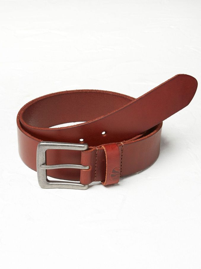 Chocolate Brown Italian Leather Belt (E56323) | $54