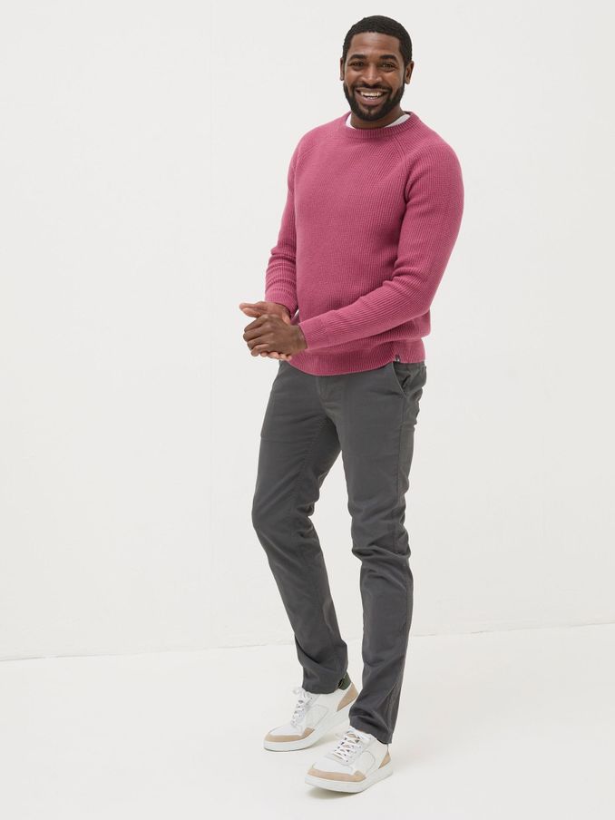 Dark Grey Slim Heyshott Chinos (E60262) | €39