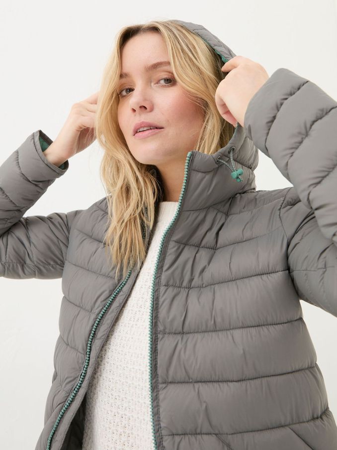 Garnet Grey Lightweight Puffer Jacket (E60335) | €52