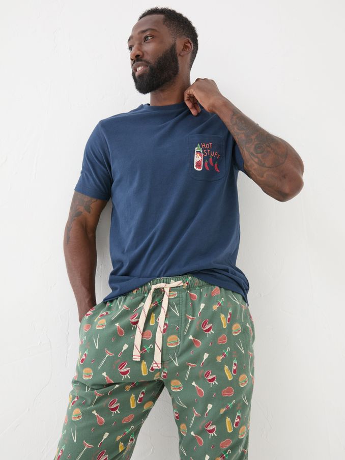 Navy Hot Stuff T-Shirt (E63204) | $19