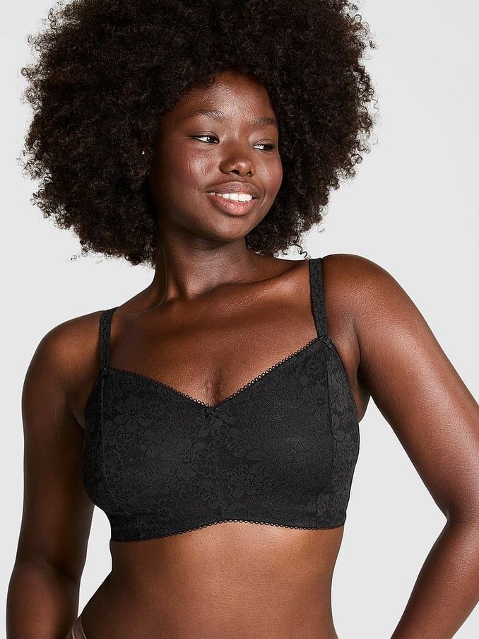 Black Balcony Bralette (E68524) | €29