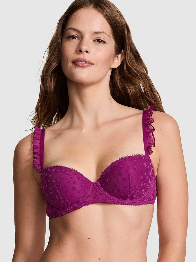 Thriller Purple Balcony Star Chaser Lace Bra (E68589) | €40