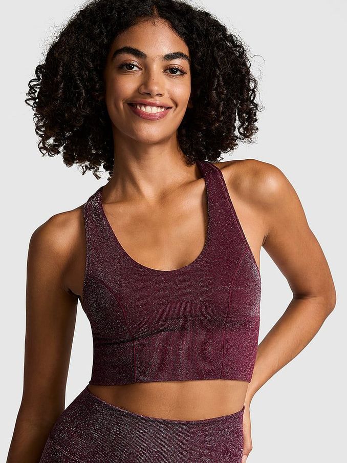 Purple Rose Shine Sports Bra (E68880) | €33