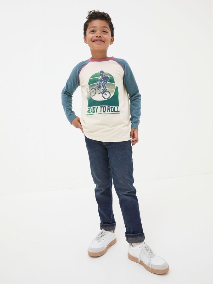Natural Bike Graphic T-Shirt (E70466) | $10