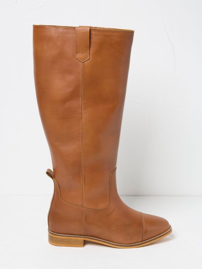Victoria Brown Riding Boots (E70628) | $93
