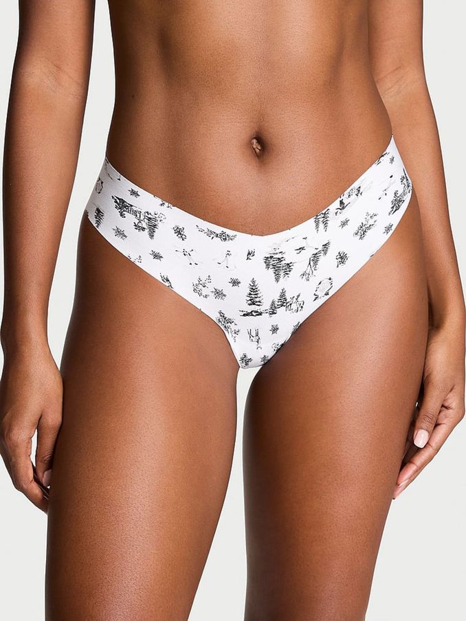Winter White Thong Knickers (E71650) | €10.50
