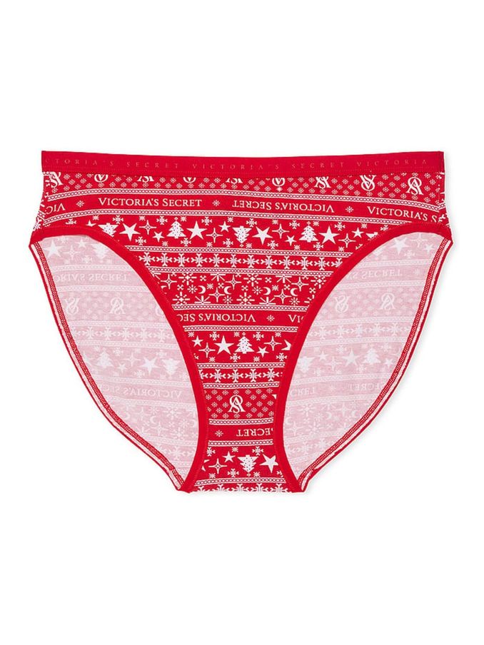 Red Fairisle Brief Knickers (E71653) | €10.50