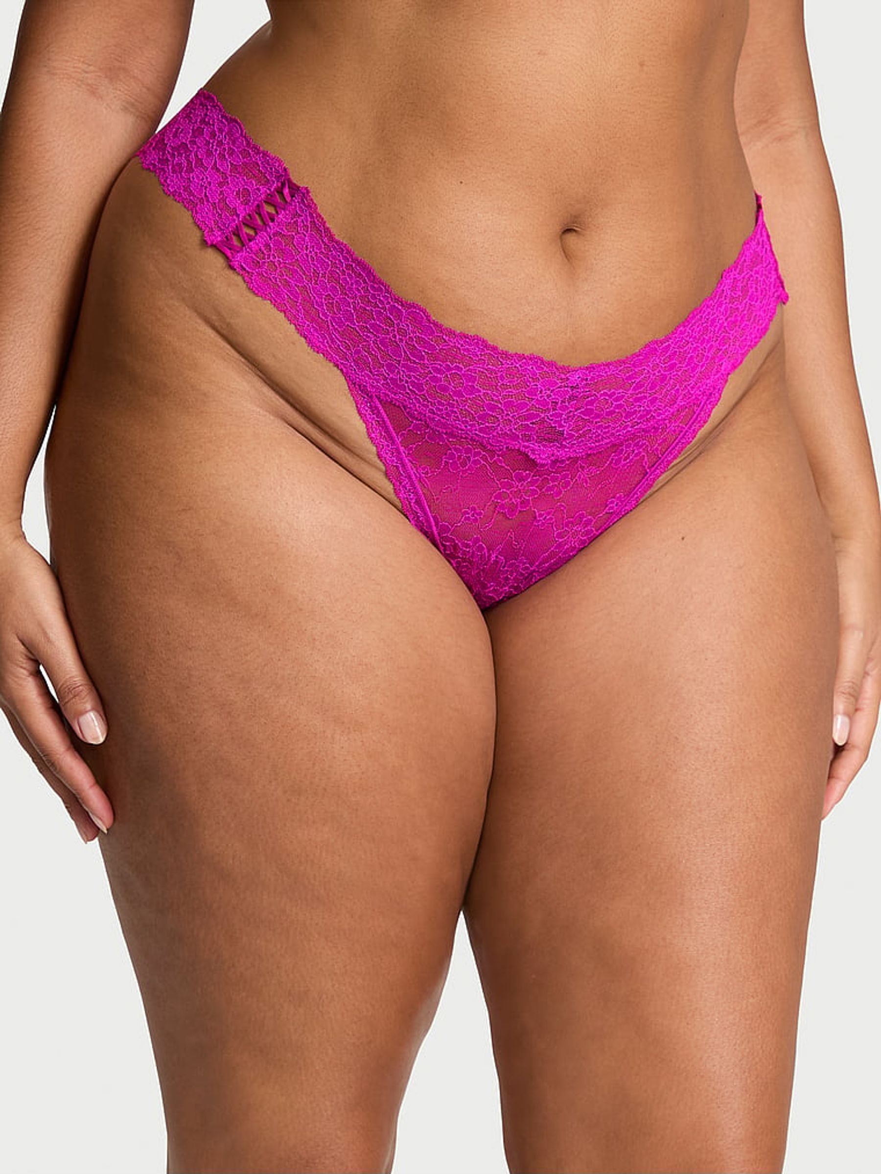 Outrageous Pink Thong Knickers (E71655) | €10.50