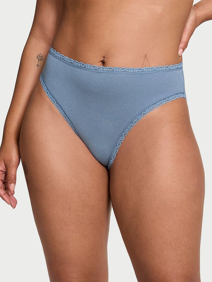 Faded Denim Blue Brief Knickers (E71991) | €10.50