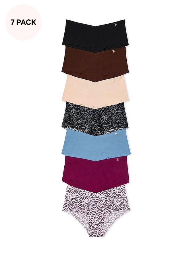 Nude/Brown/Leopard/Black/Blue Cheeky 7 Pack Knickers (E72015) | €40