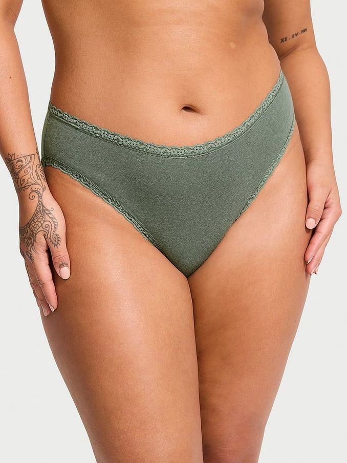 Faded Sage Green Brief Knickers (E72020) | €10.50