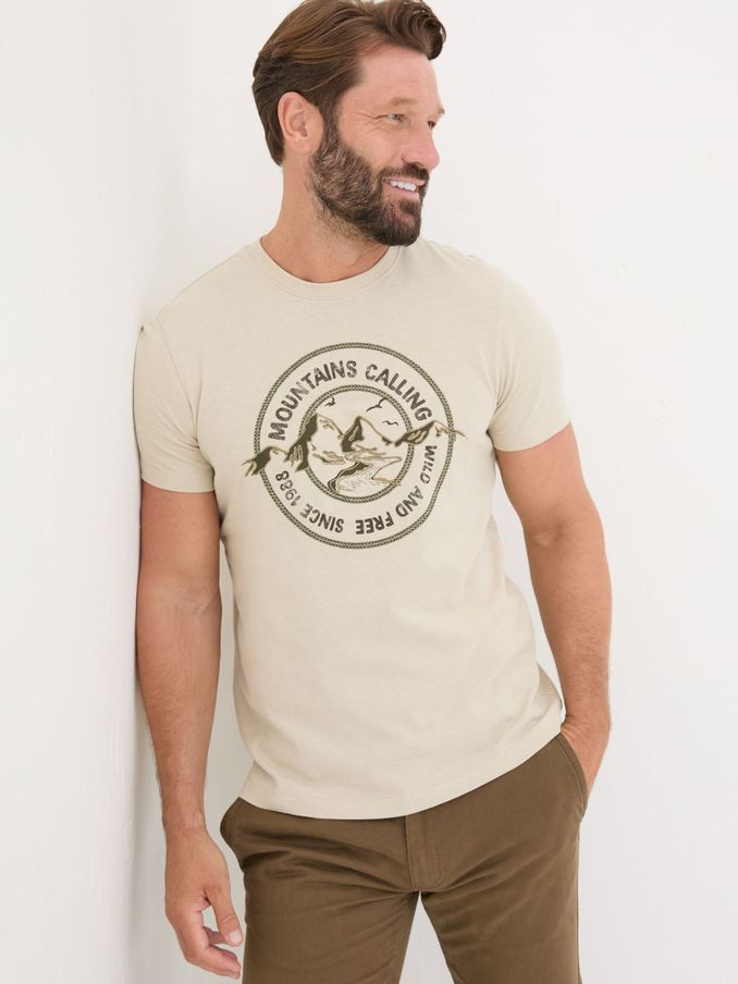 Natural Mountains Calling T-Shirt (E76119) | €23