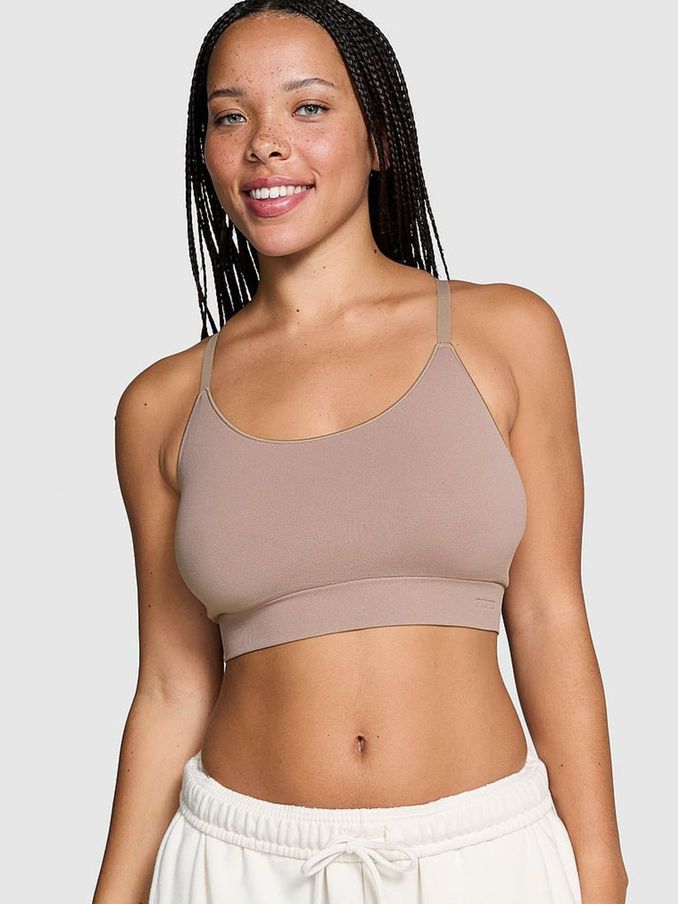 Iced Coffee Brown Sports Bra (E77099) | €30