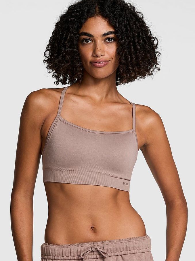Iced Coffee Brown Sports Bra (E77114) | €33
