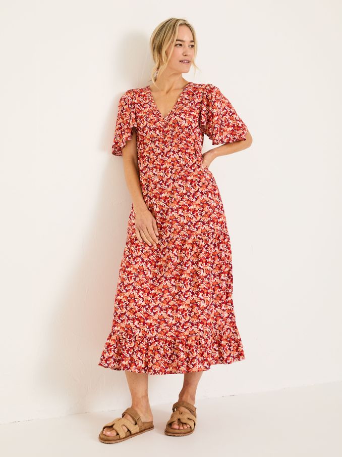 Multi Grace Midi Dress (E79216) | $106