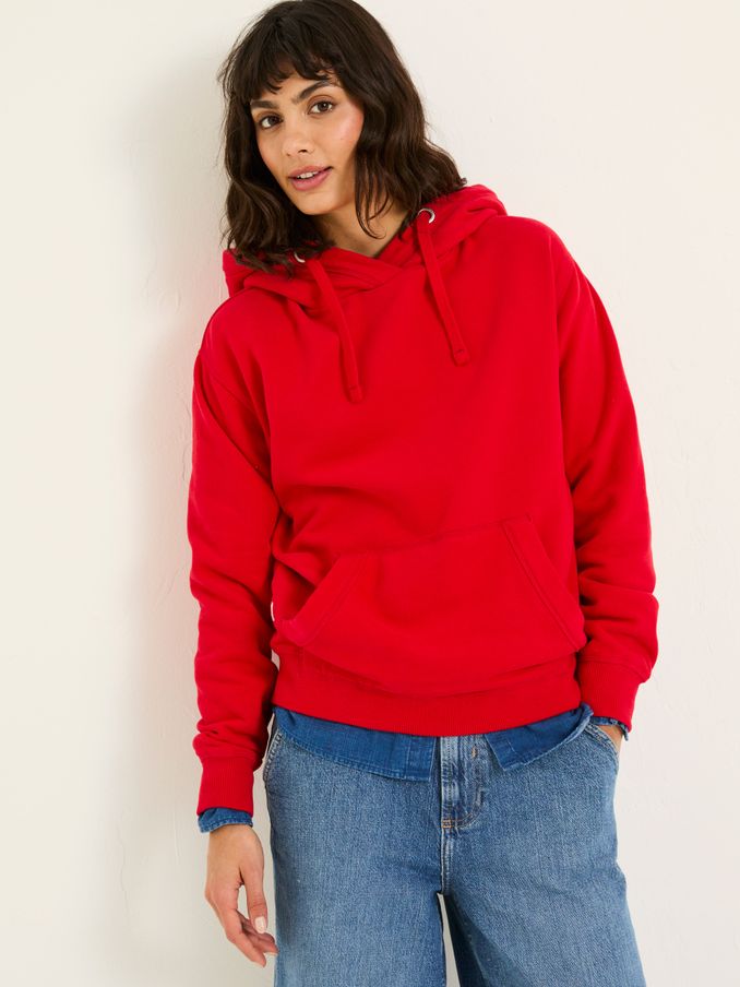 Izzy Bright Red Overhead Hoodie (E79227) | €59